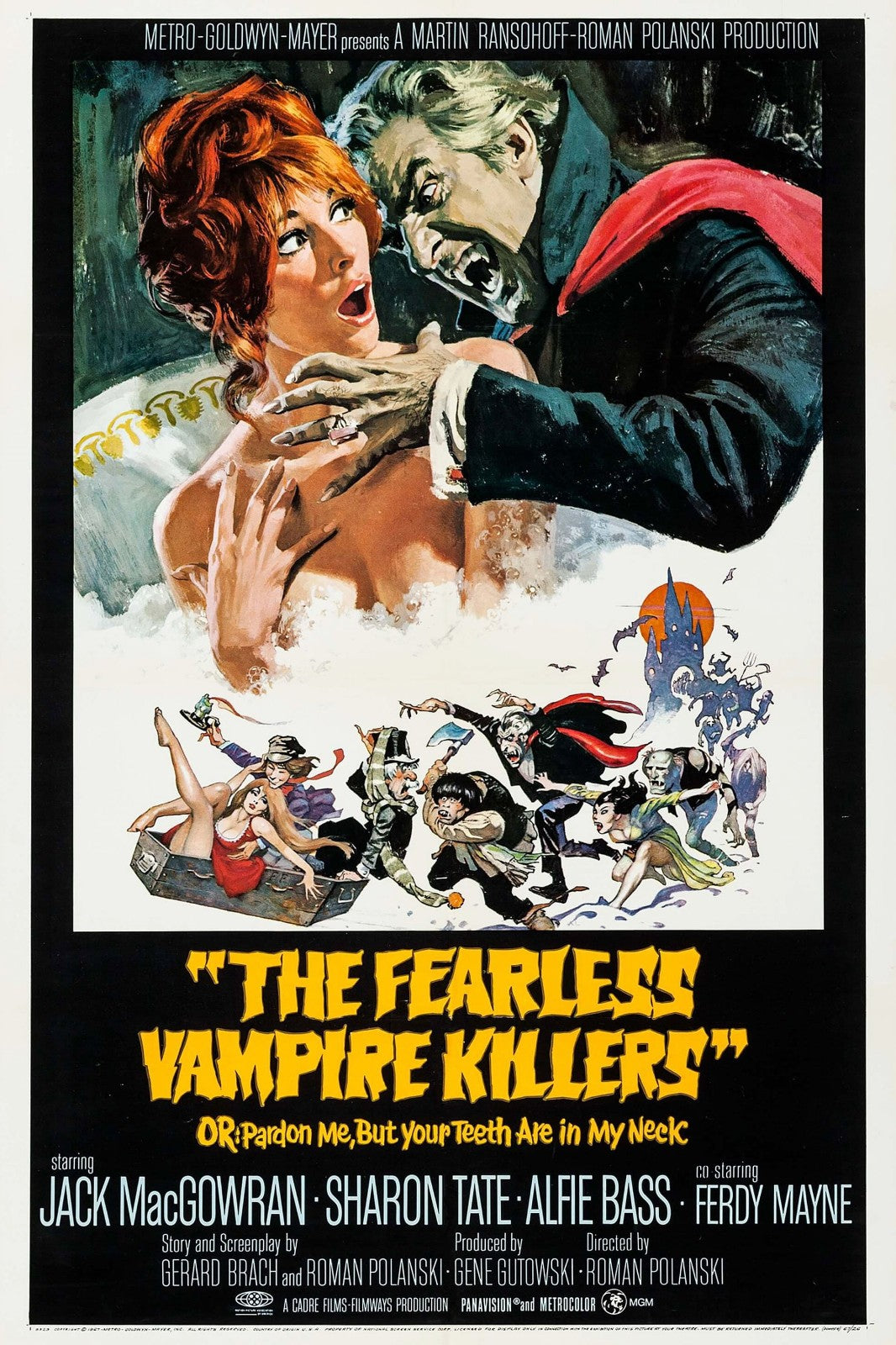 The Fearless Vampire Killers (1967) Roman Polanski Public Domain DVD NO CASE