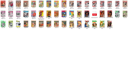 Girls Only - 48 Comics for Girls on DVD inc Lindy Marilyn Penny Pink Roxy Sandie