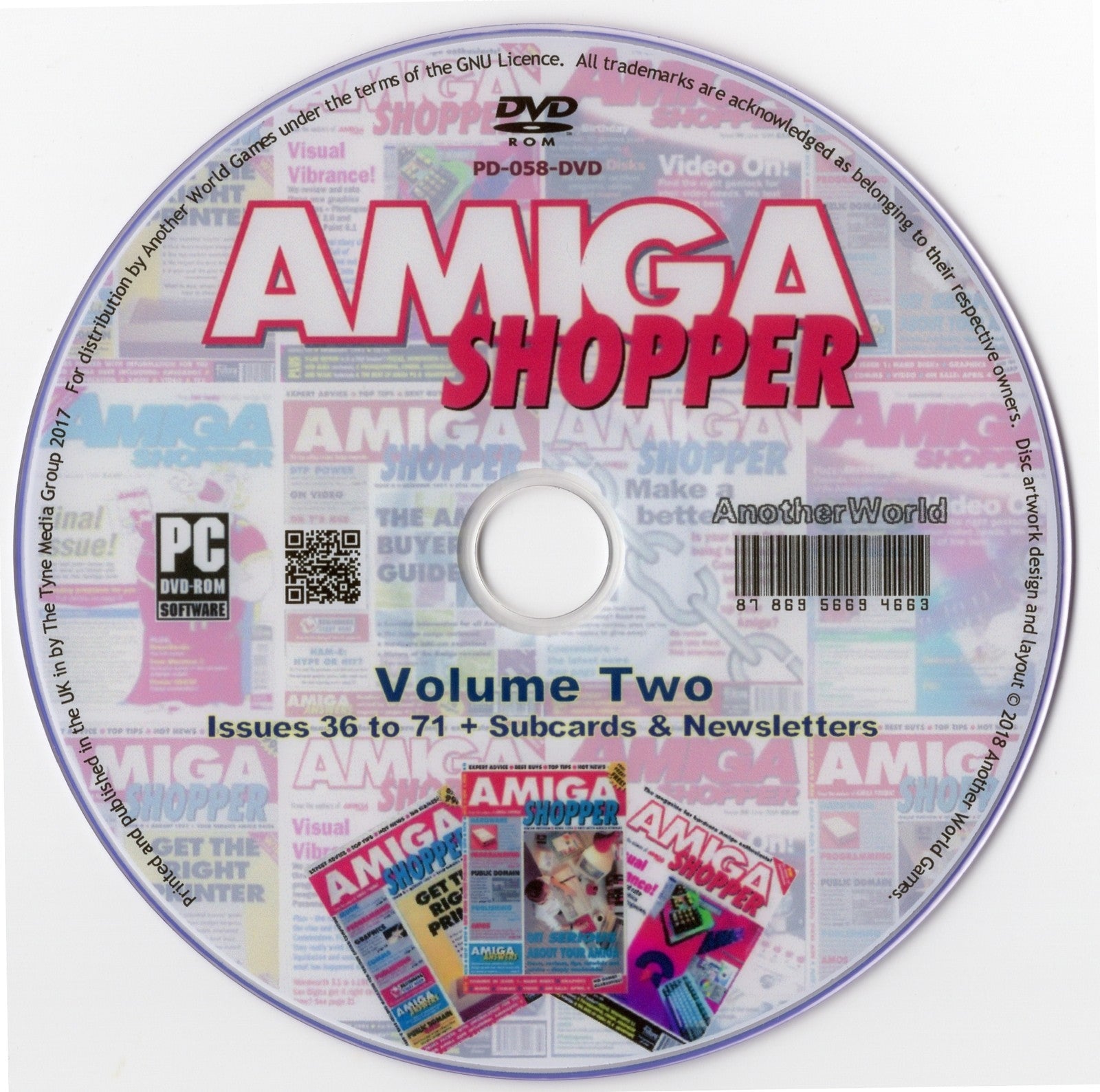 AMIGA SHOPPER Full Magazine Collection on Disk for 1200 A500 CD32 4000 1000 Mini