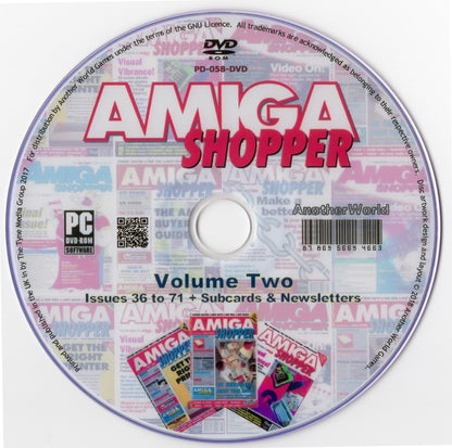AMIGA SHOPPER Full Magazine Collection on Disk for 1200 A500 CD32 4000 1000 Mini