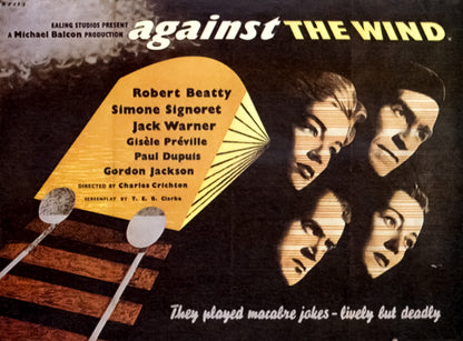 Against The Wind (1948) War Robert Beatty DVD Public domain film (Disc Only)