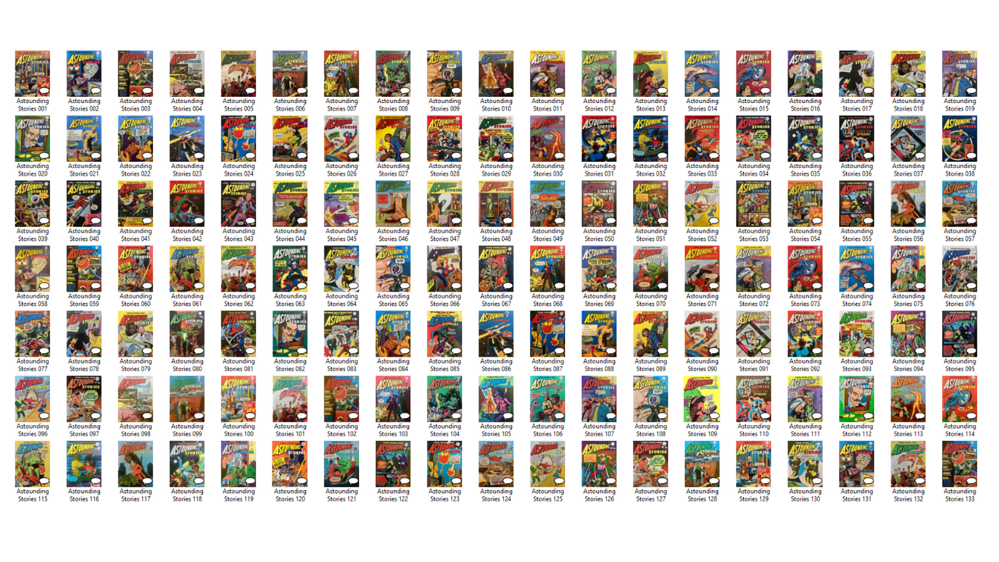 Astounding Stories - The Complete Comic Collection on DVD (2 Disc Set)