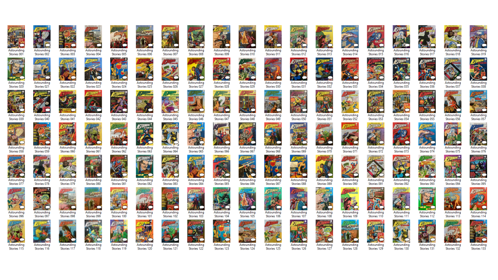 Astounding Stories - The Complete Comic Collection on DVD (2 Disc Set)