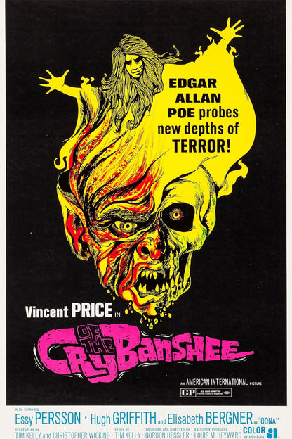Cry of the Banshee (1970) Vincent Price Public Domain Horror DVD NO CASE