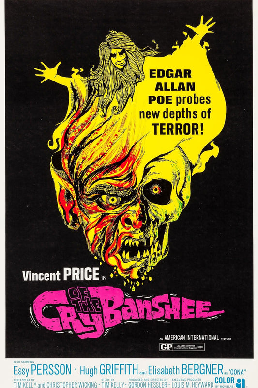 Cry of the Banshee (1970) Vincent Price Public Domain Horror DVD NO CASE
