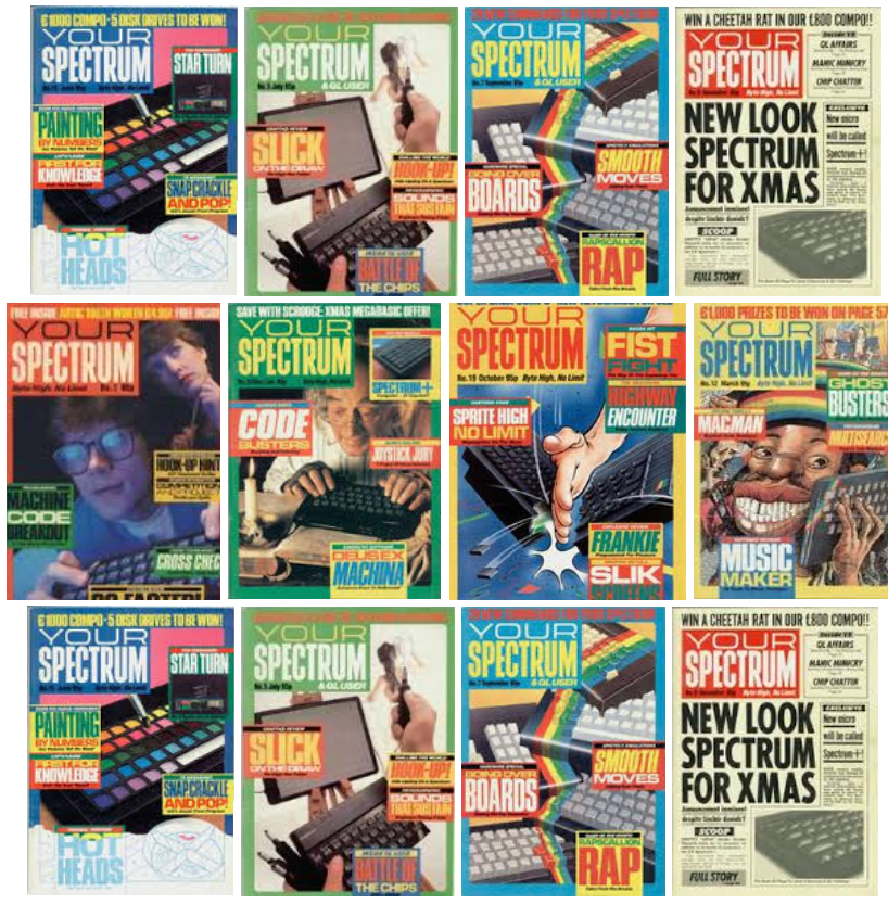 YOUR SPECTRUM Magazine Collection on Disk - ALL 21 ISSUES! ZX Sinclair Games