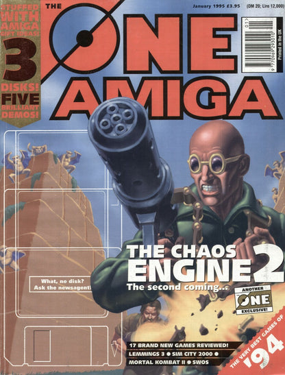 THE ONE MAGAZINE Full Collection on 2 DISKS (AMIGA, ATARI ST AND PC GAMES)