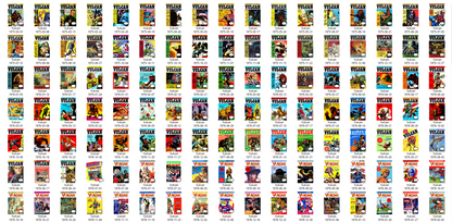 VULCAN: The Comic, Annual & Holiday Special Collection 2xDVD Set Over 180 issues