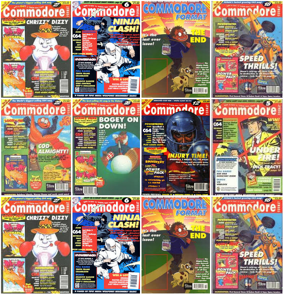 COMMODORE FORMAT Magazine Collection on Disk (AMIGA/C64/C128/CDTV/CD32 Games)