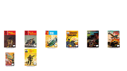 Pocket War Library - Comic Book Collection on Disc - 26 Issues on DVD-ROM