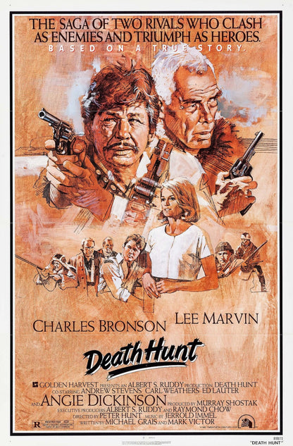 Death Hunt (1981) Charles Bronson, Lee Marvin - DVD Public Domain Film - NO CASE