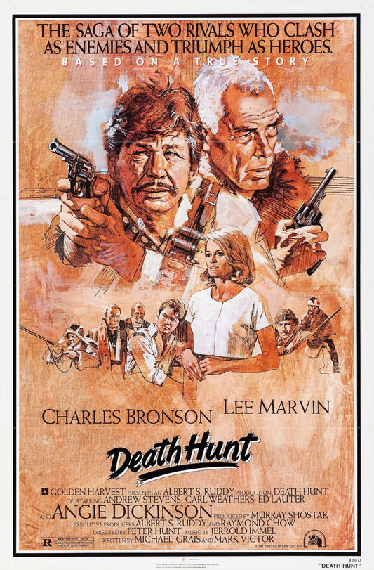 Death Hunt (1981) Charles Bronson, Lee Marvin - DVD Public Domain Film - NO CASE
