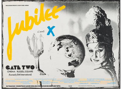 Jubilee (1978) Comedy Music DVD Derek Jarman  Public Domain Film DISC ONLY