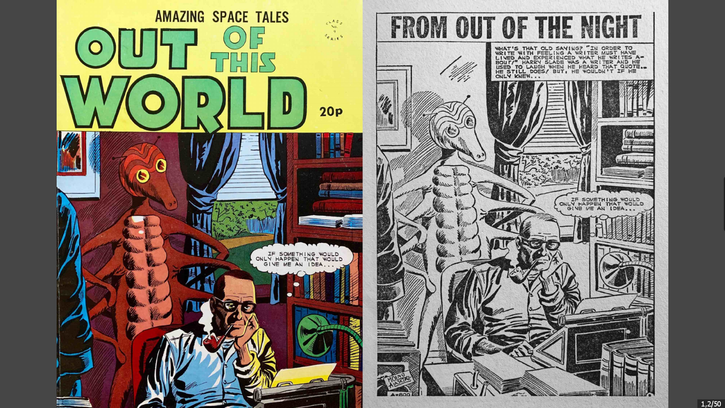Out of this World (Alan Class) The Comic Book Collection on Disc DVD ROM cbr/cbz