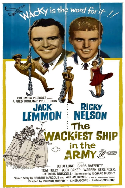 The Wackiest Ship in the Army (1960) Jack Lemmon DVD Public Domain NO CASE