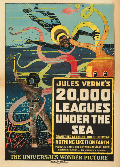 20,000 Leagues Under the Sea (1916) Allen Holubar Public Domain DVD (Disc Only)