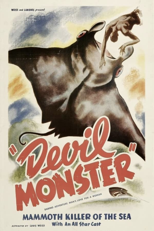 Devil Monster (1946) Horror – Barry Norton (Public domain film on DVD)