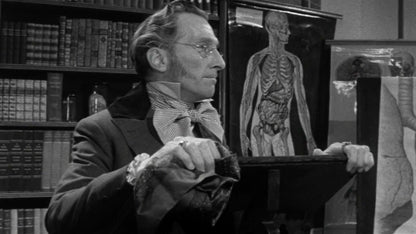 The Flesh and the Fiends (1960) Horror, Peter Cushing Public Domain DVD NO CASE