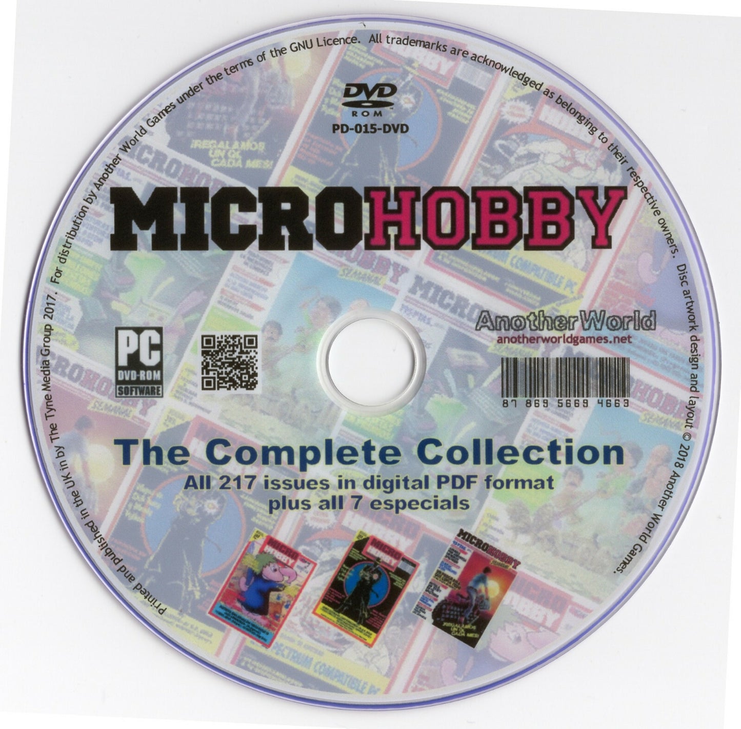 MICROHOBBY Spanish Magazine Collection on Disk +Bonus (Sam Coupe/ZX Spectrum)