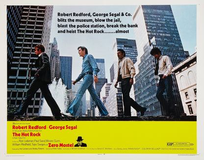 The Hot Rock (1972) Crime Comedy – Robert Redford DVD Public Domain Film NO CASE