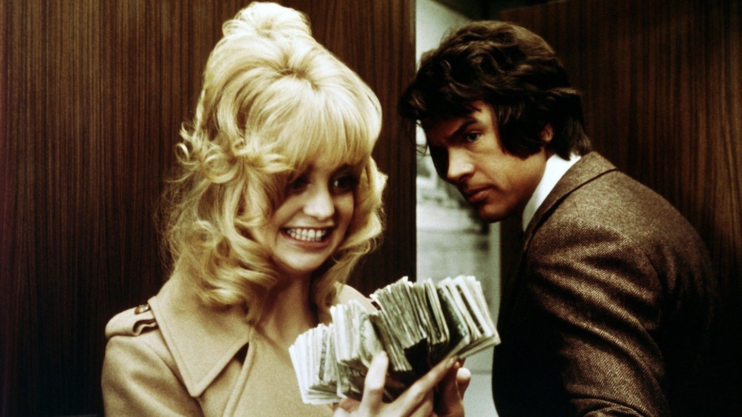 $ Dollars (1971) Warren Beatty, Goldie Hawn, Public Domain Comedy DVD - NO CASE