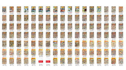 TV Comic (1950s/1960s) The Comic Book Archive - 299 Issues! (2 Disc Set)