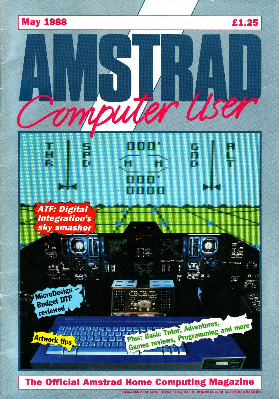 AMSTRAD COMPUTER USER MAGAZINE Full Run on Disk ACU PCW/CPC/664/6128 Games