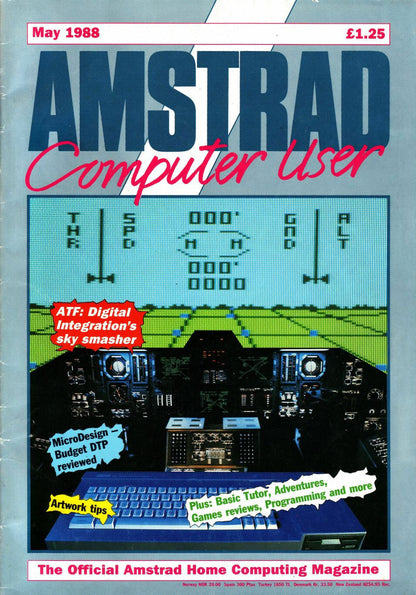 AMSTRAD COMPUTER USER MAGAZINE Full Run on Disk ACU PCW/CPC/664/6128 Games