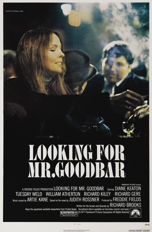 Looking for Mr. Goodbar 1977 Richard Gere Diane Keaton Public Domain DVD NO CASE