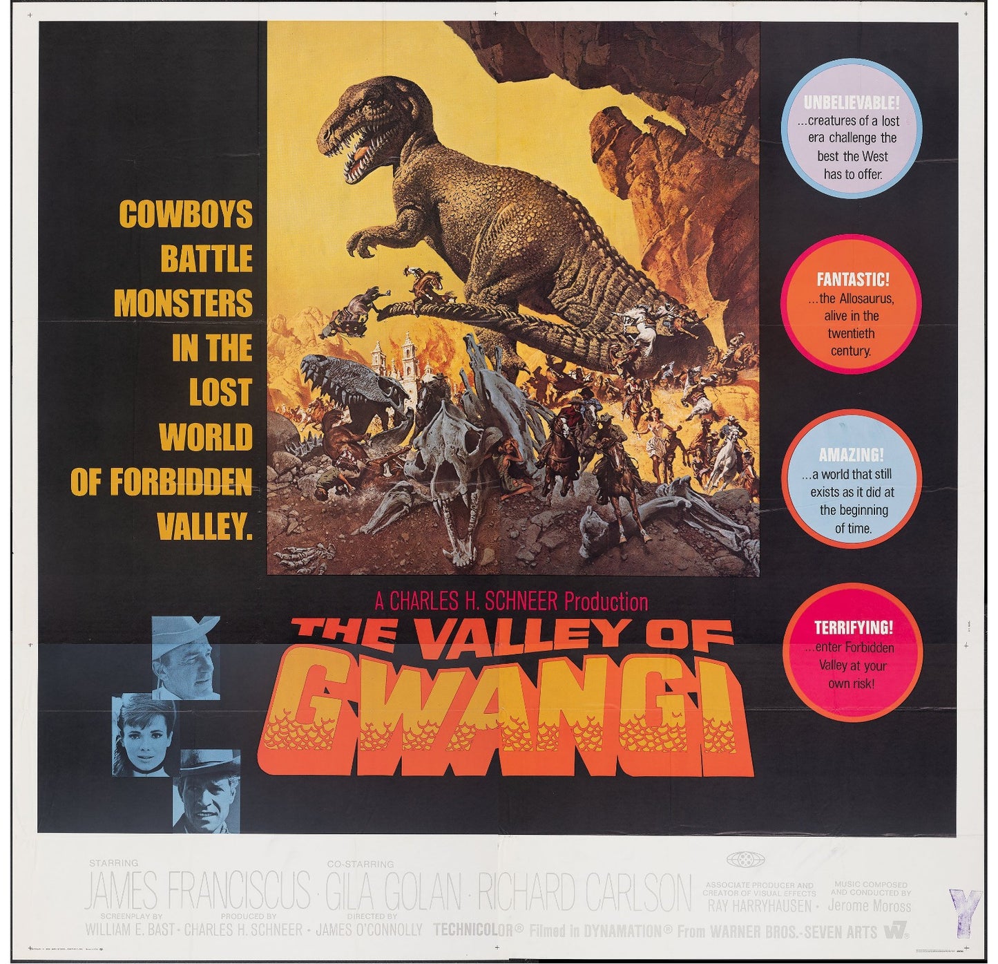 The Valley of Gwanghi (1969) Sci-Fi Western DVD Public Domain Film NO CASE