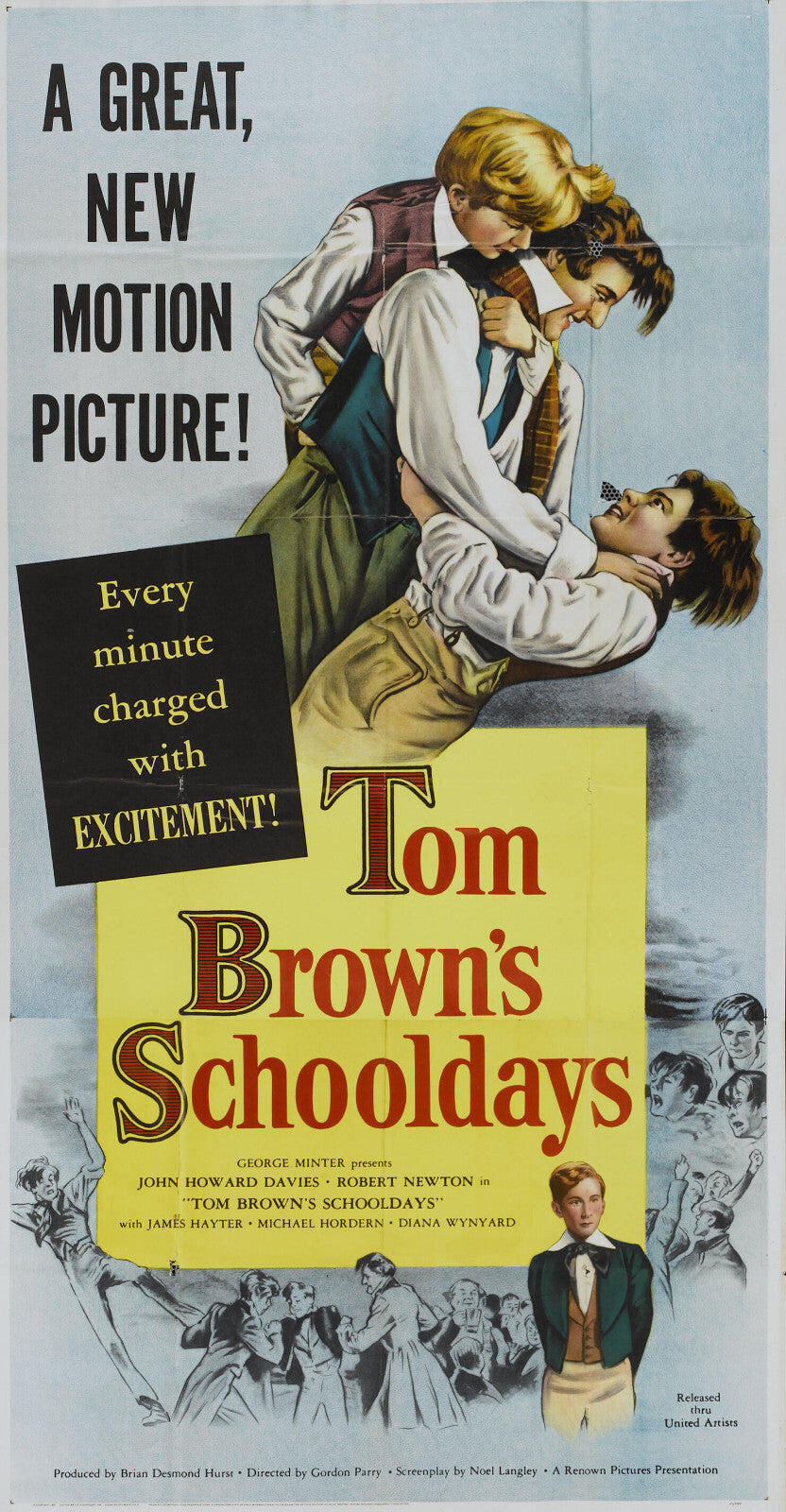 Tom Brown's School Days (1951) Drama Robert Newton Public domain DVD (Disc Only)