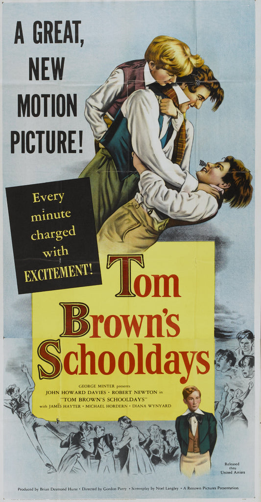 Tom Brown's School Days (1951) Drama Robert Newton Public domain DVD (Disc Only)