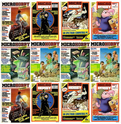 MICROHOBBY Spanish Magazine Collection on Disk +Bonus (Sam Coupe/ZX Spectrum)