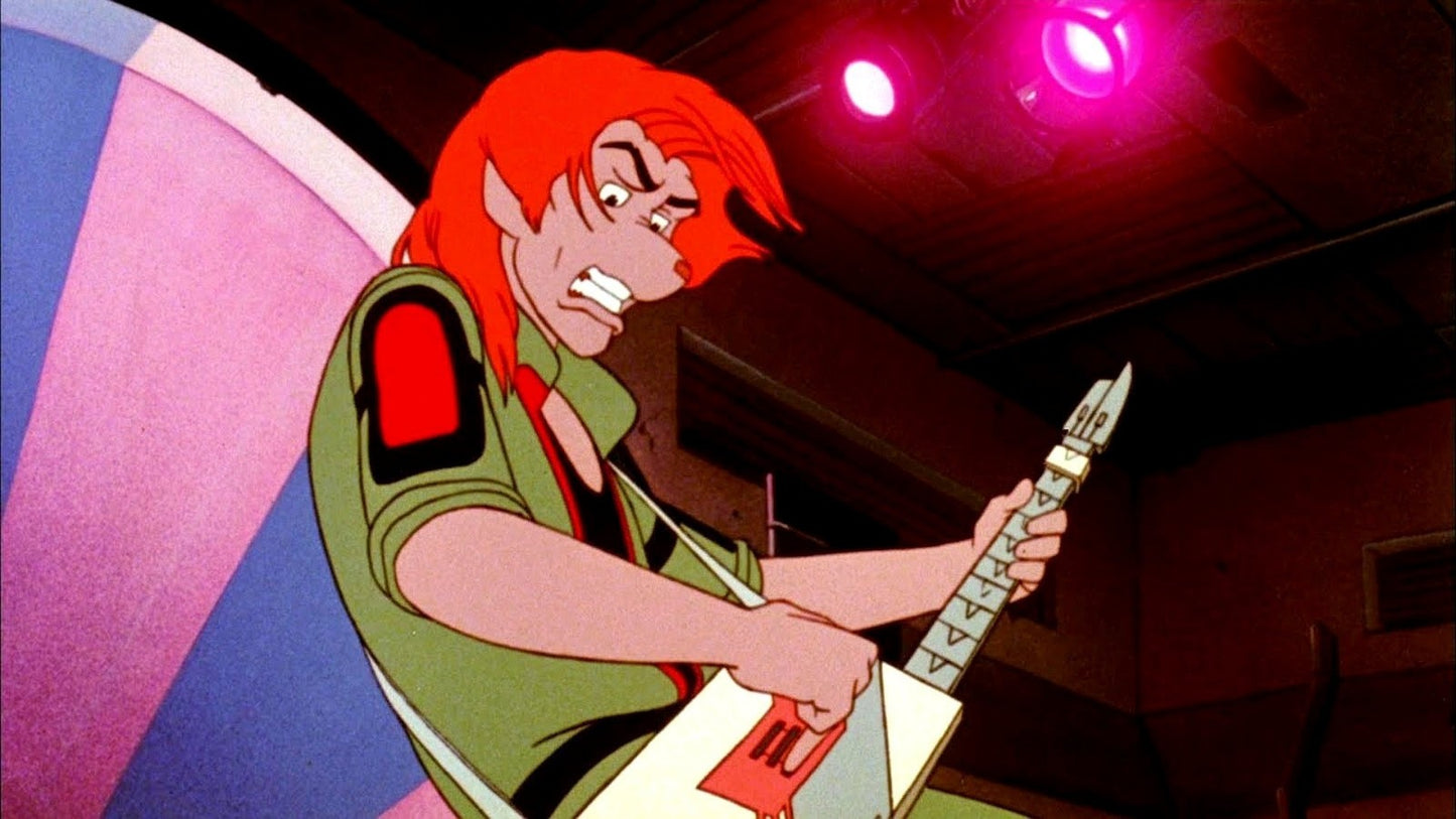 Rock & Rule (1983) Don Francks Lou Reed Public Domain Animated Music DVD NO CASE