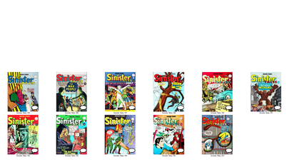 Sinister Tales - The Comic Book Collection on Disk - Includes 29 Issues on DVD