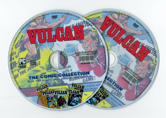 VULCAN: The Comic, Annual & Holiday Special Collection 2xDVD Set Over 180 issues
