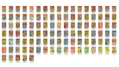 TV Comic (1970s/1980s) The Comic Book Archive - 396 Issues! (2 Disc Set)