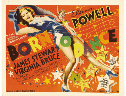 Born to Dance (1936) James Stewart Eleanor Powell Public Domain DVD - NO CASE
