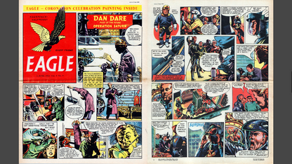 Eagle Comic - 1st Series - The Complete (1950-1953) Collection on DVD-ROM Book
