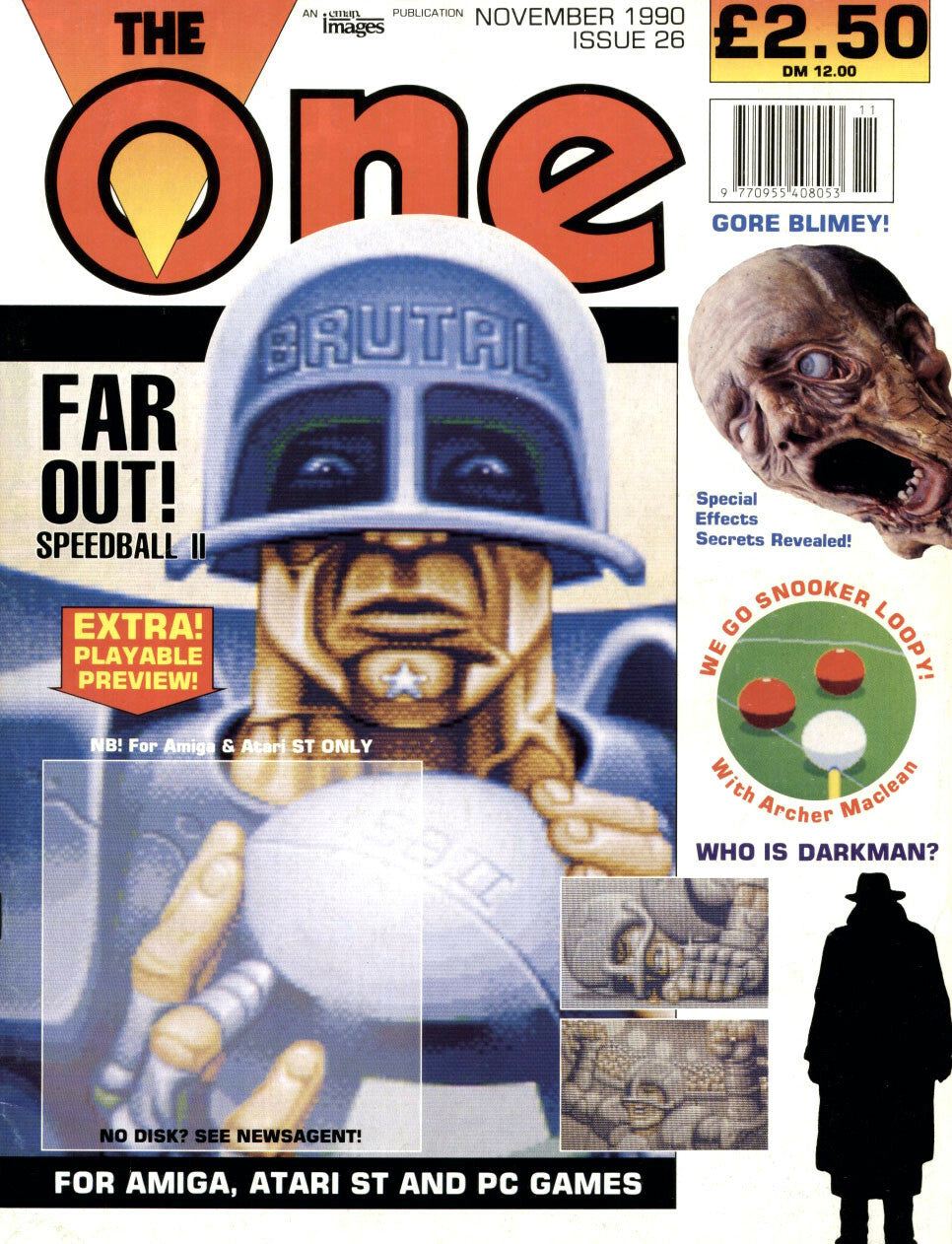 THE ONE MAGAZINE Full Collection on 2 DISKS (AMIGA, ATARI ST AND PC GAMES)