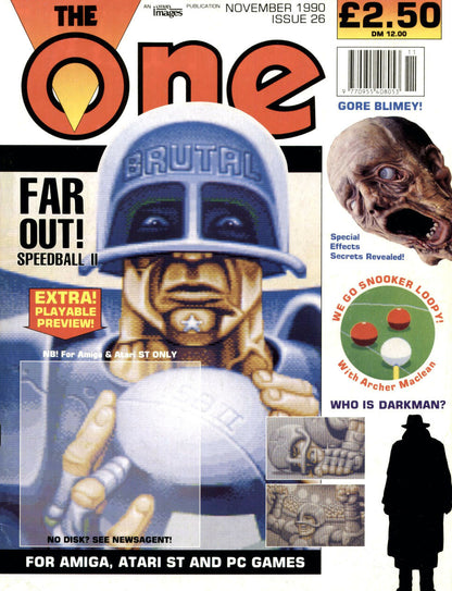 THE ONE MAGAZINE Full Collection on 2 DISKS (AMIGA, ATARI ST AND PC GAMES)
