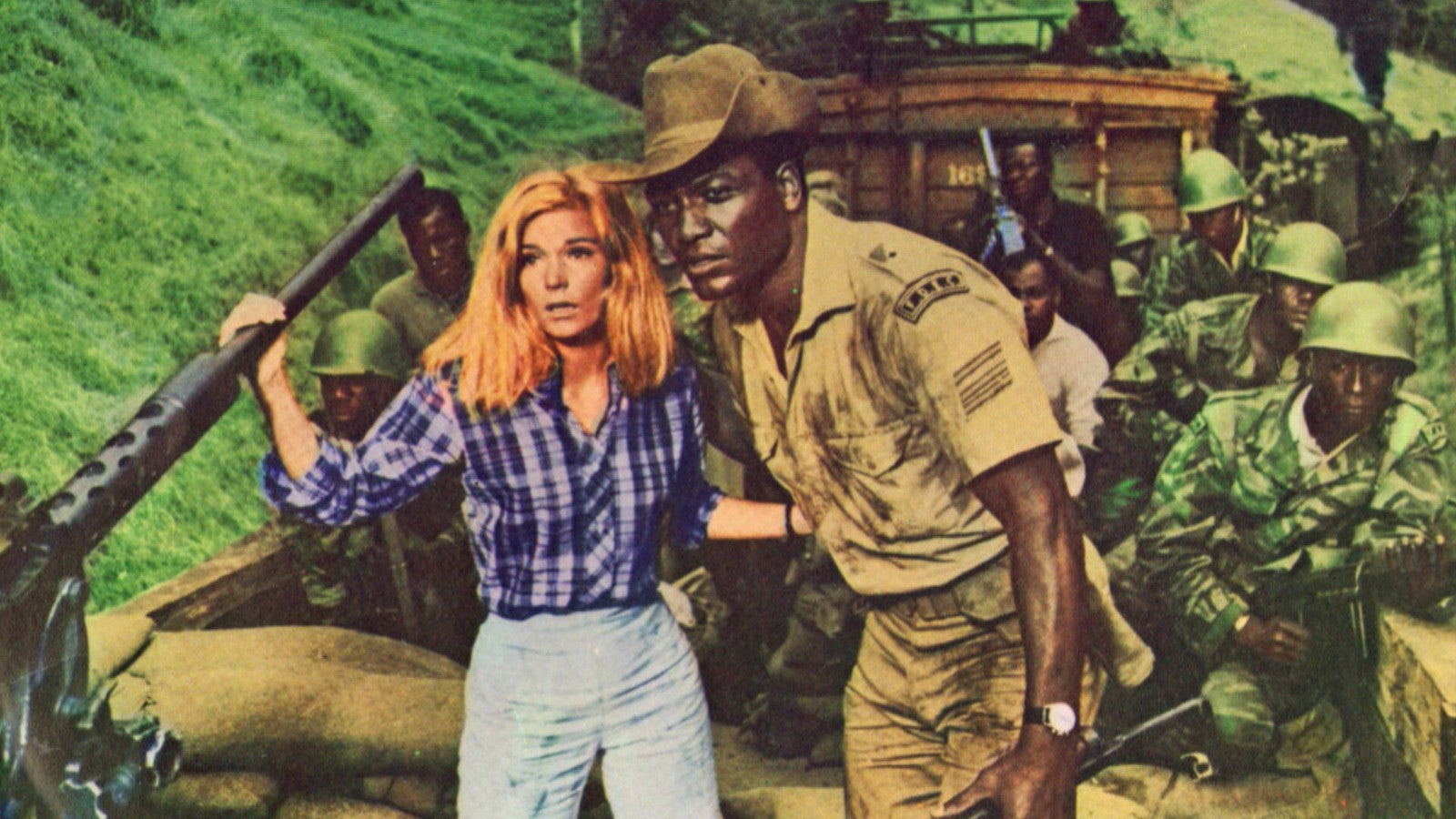 Dark of the Sun aka The Mercanaries (1968) War Drama DVD Public Domain NO CASE