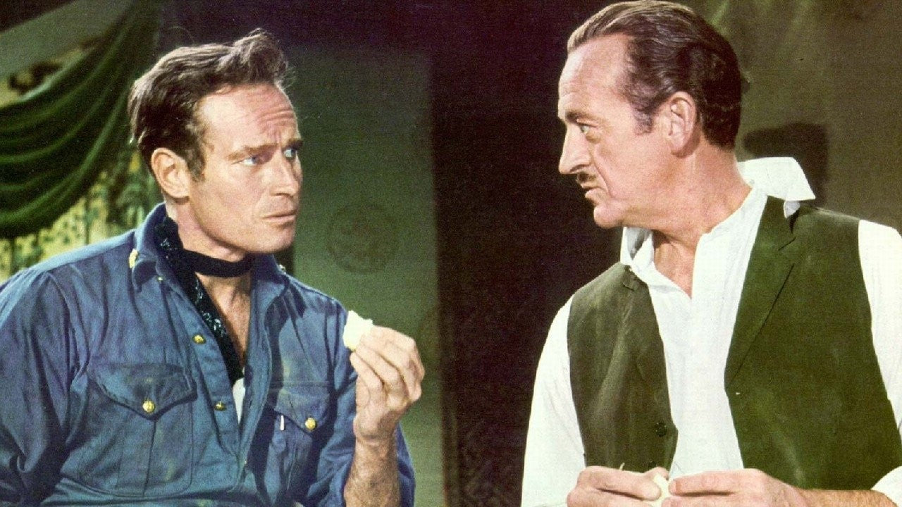 55 Days at Peking 1963 War David Nevin Charlton Heston Public Domain DVD NO CASE