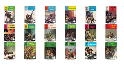 Pocket War Library - Comic Book Collection on Disc - 26 Issues on DVD-ROM
