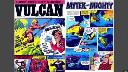 VULCAN: The Comic, Annual & Holiday Special Collection 2xDVD Set Over 180 issues