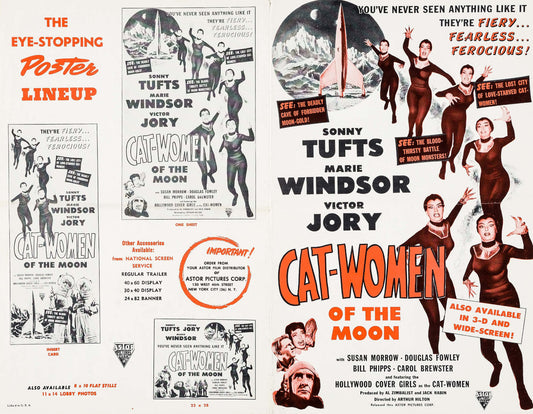 Cat-Women of the Moon (1953) Sci-Fi DVD Public Domain Film (Disc Only)