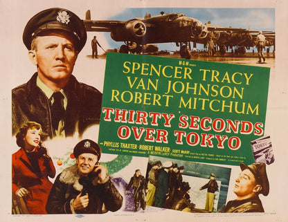 Thirty Seconds Over Tokyo (1944) War Spencer Tracy DVD Public domain (Disc Only)