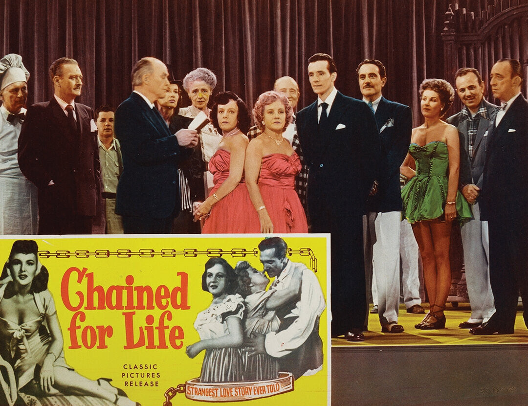 Chained for Life (1952) Film Noir DVD Public Domain Film (Disc Only)
