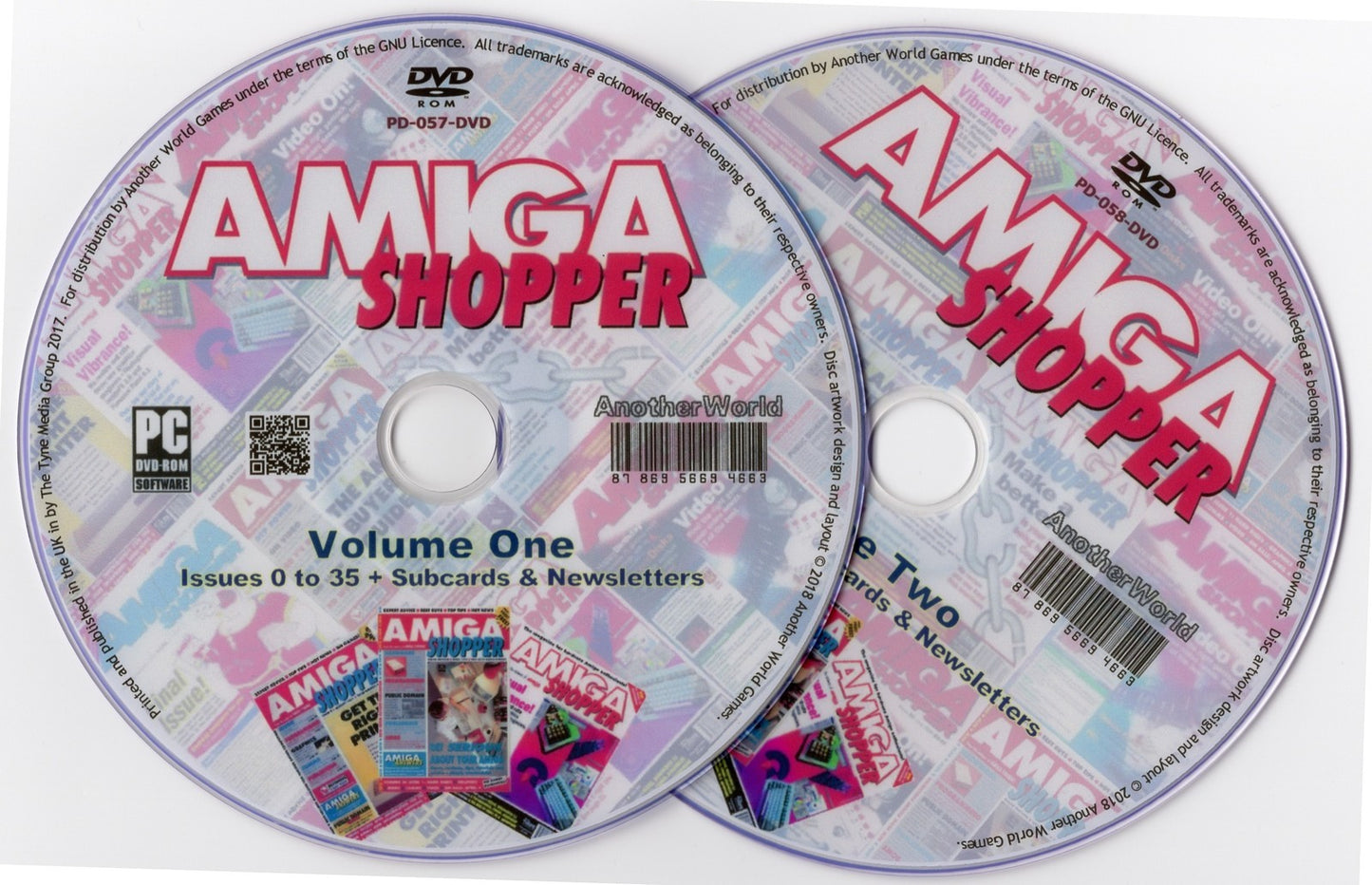 AMIGA SHOPPER Full Magazine Collection on Disk for 1200 A500 CD32 4000 1000 Mini