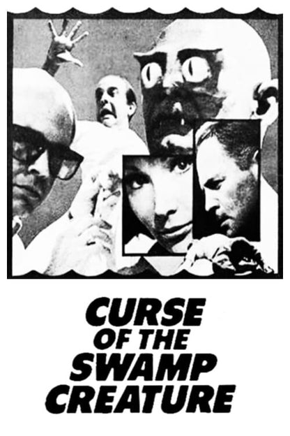 Curse of the Swamp Creature (1968) Sci-Fi DVD Public Domain Film (Disc Only)